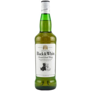 Black & White Blended Scotch Whisky (750ml)