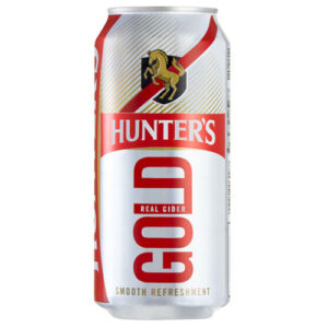 Hunter's Gold Cider Cans (24x440ml)