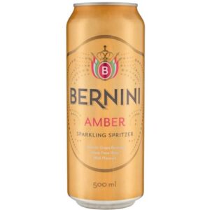 Bernini Amber Sparkling Spritzer Can (6x500ml)