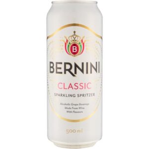 Bernini Classic Sparkling Spritzer Can (6x500ml)