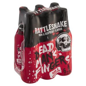 Dead Man’s Fingers Rattlesnake Rum & Raspberry Flavour (6 x 275ml)