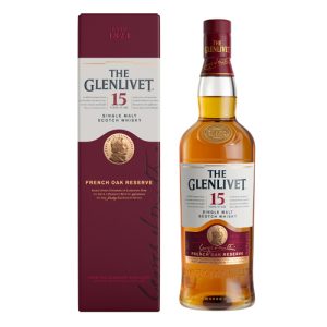 The Glenlivet 15 Year Old Single Malt Scotch Whisky (750ml)